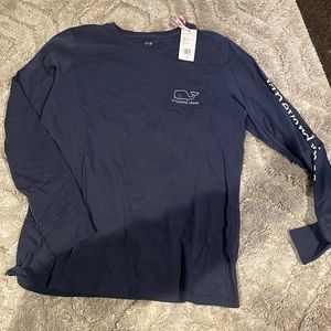 NWT Vineyard Vines Whale shirt. Blue. Womens